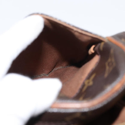 Louis Vuitton Pochette Gange Monogram Canvas, BROWN, CANVAS, Shoulder bag