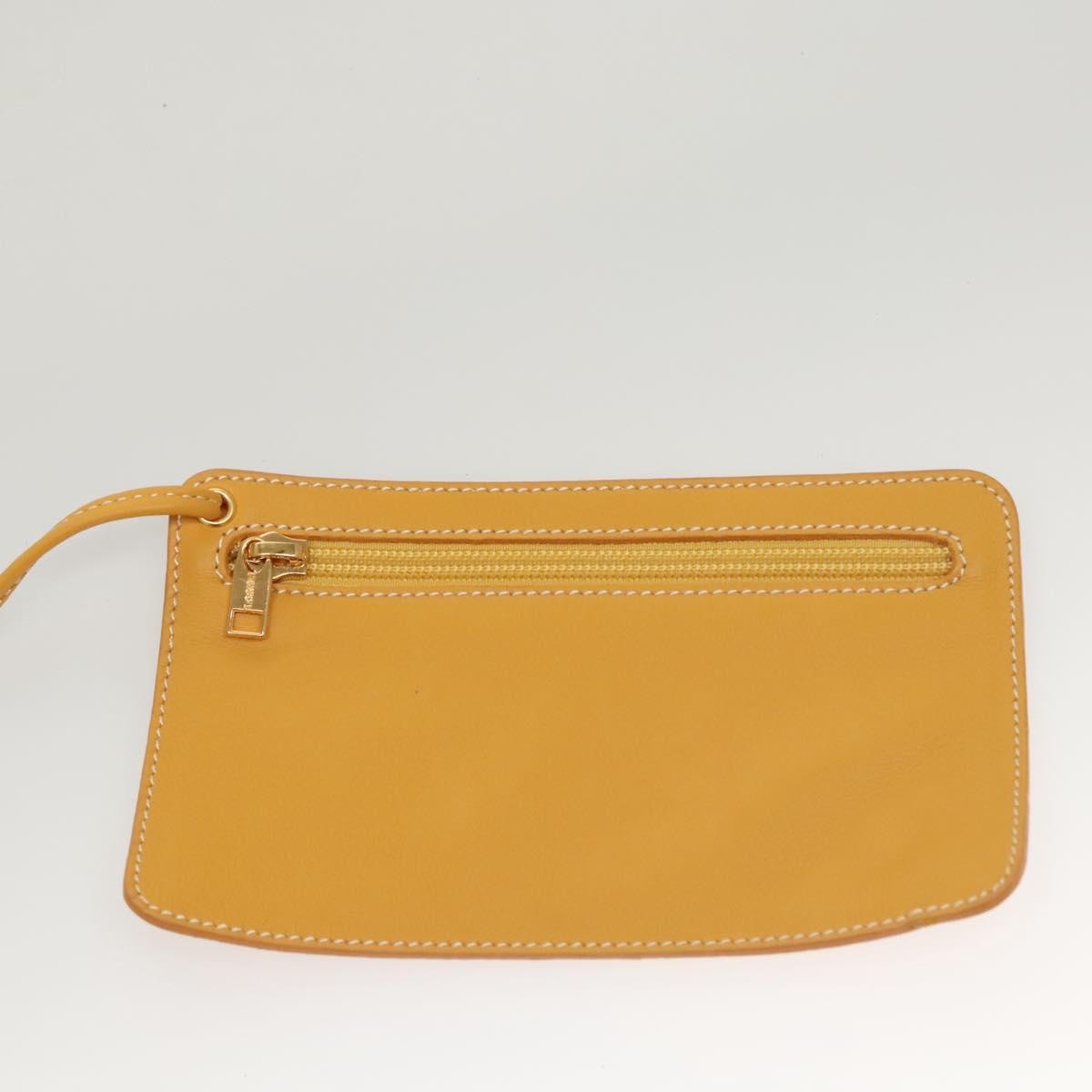 Loewe Anton Sling Bag Leather, YELLOW, LEATHER, Shoulder bag