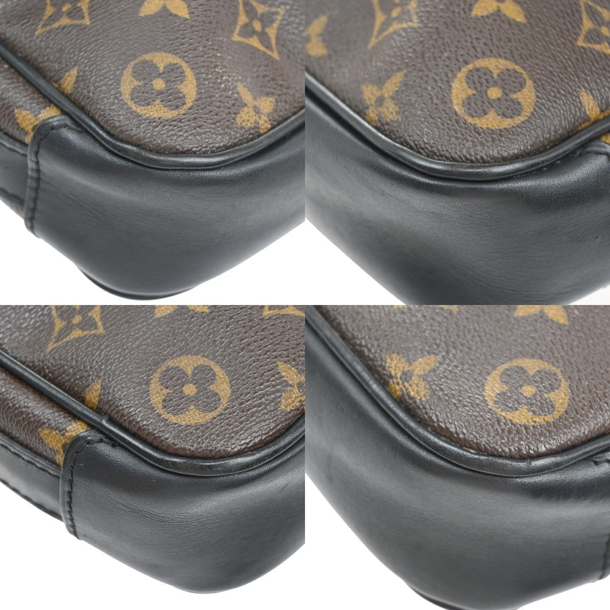 Louis Vuitton Bass Messenger Bag Macassar Monogram Canvas, BROWN, CANVAS, Shoulder bag