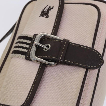 Burberry Nova Check Blue Label Canvas, PINK, CANVAS, Shoulder bag