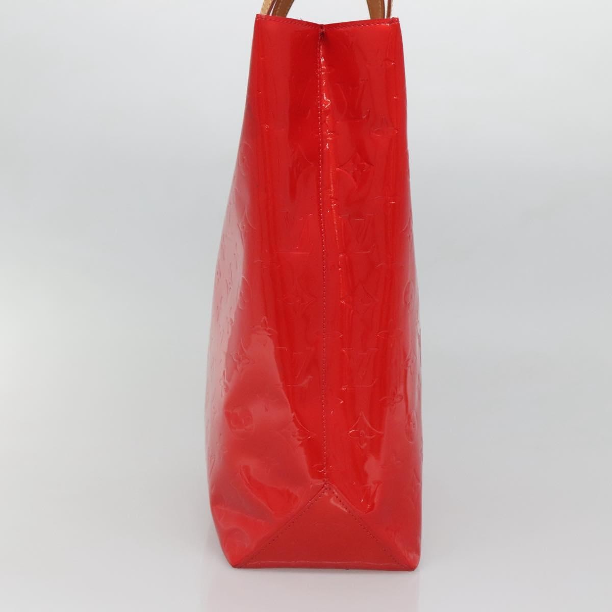 Louis Vuitton Reade Handbag Monogram Vernis, RED, PATENT_LEATHER, Handbag