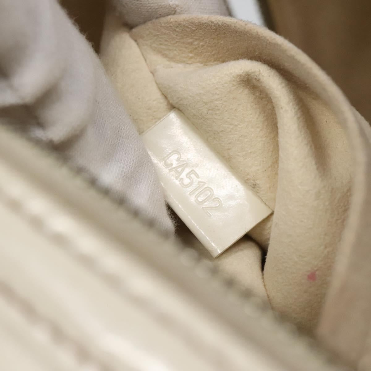 Louis Vuitton Speedy Cube Bag Damier Facette, WHITE, PATENT_LEATHER, Handbag