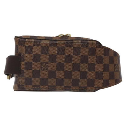 Louis Vuitton Geronimos Waist Bag Damier, BROWN, CANVAS, Shoulder bag