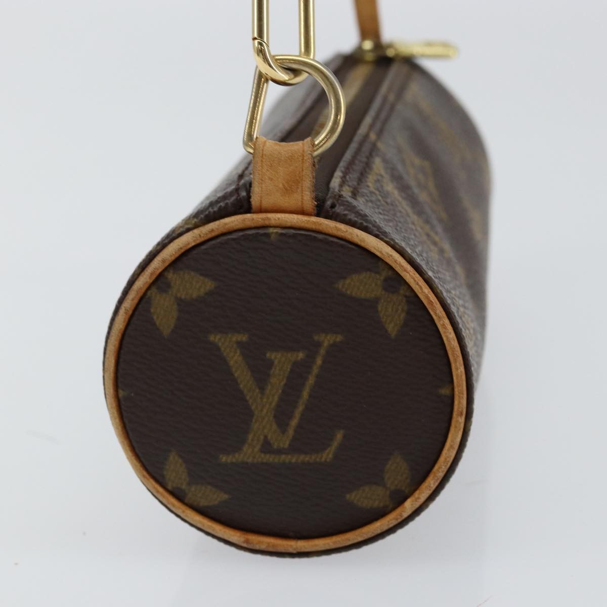 Louis Vuitton Papillon Pochette Monogram Canvas, BROWN, CANVAS, Clutche & pouche