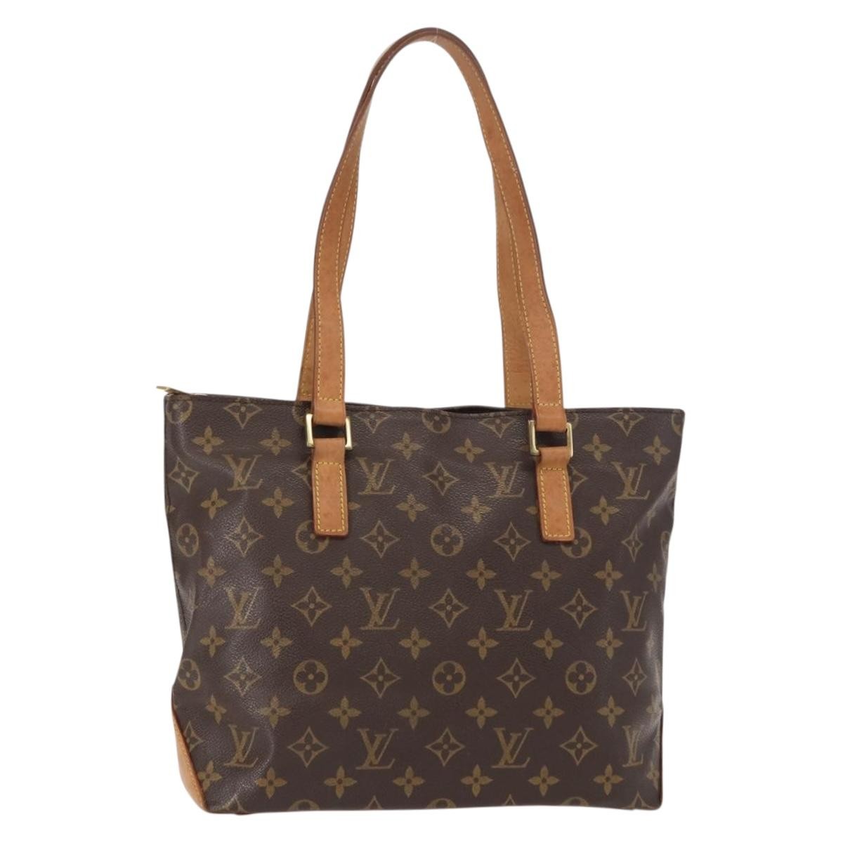 Louis Vuitton Cabas Piano Monogram Canvas, BROWN, CANVAS, Tote bag