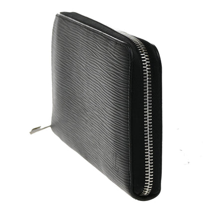 Louis Vuitton Zippy Organizer Epi Leather, BLACK, LEATHER, Wallets