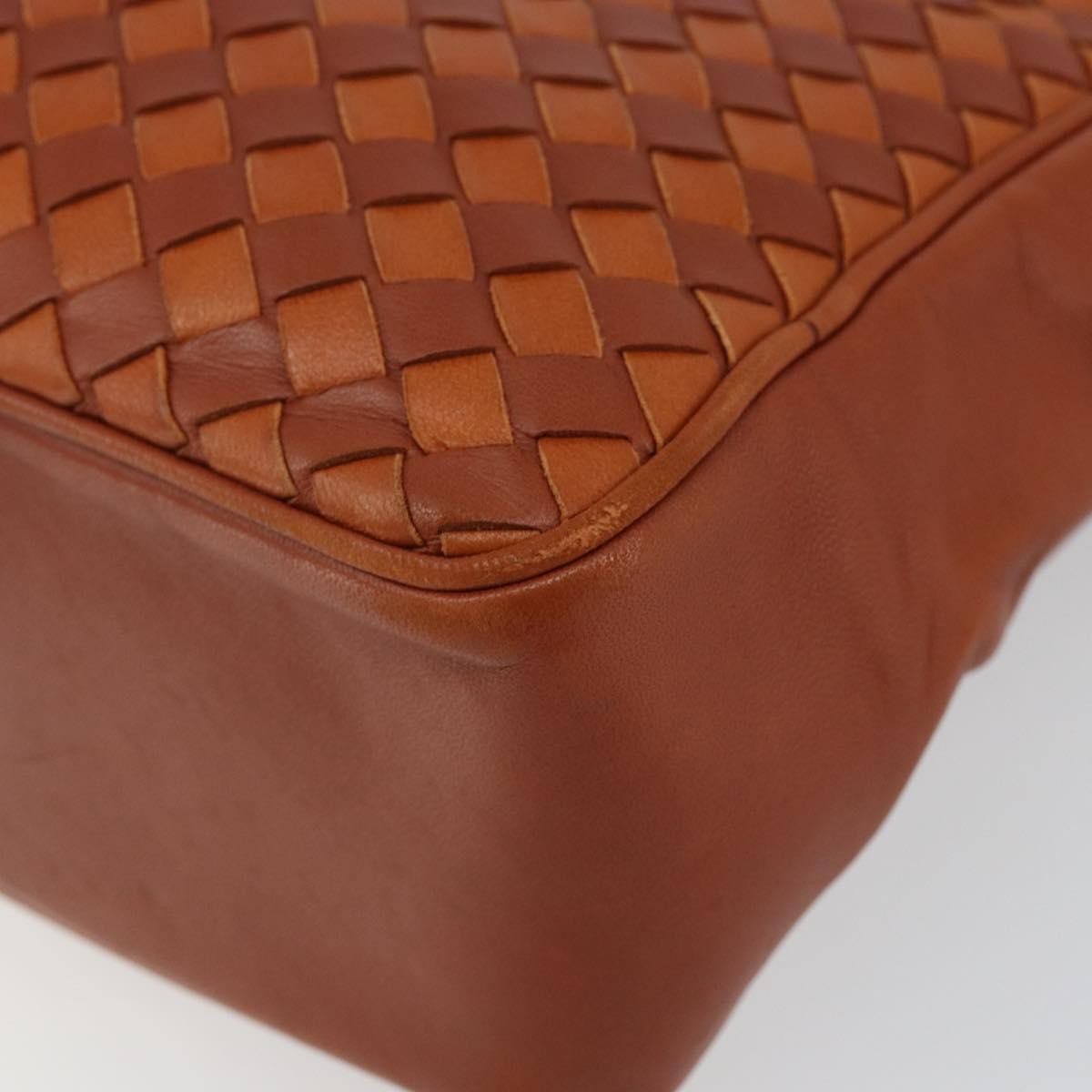 Bottega Veneta Parachute Handle Bag Intrecciato Leather, BROWN, LEATHER, Tote bag