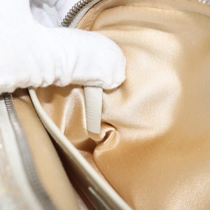 Louis Vuitton McKenna Shoulder Bag Mini Lin, SILVER, CANVAS, Shoulder bag