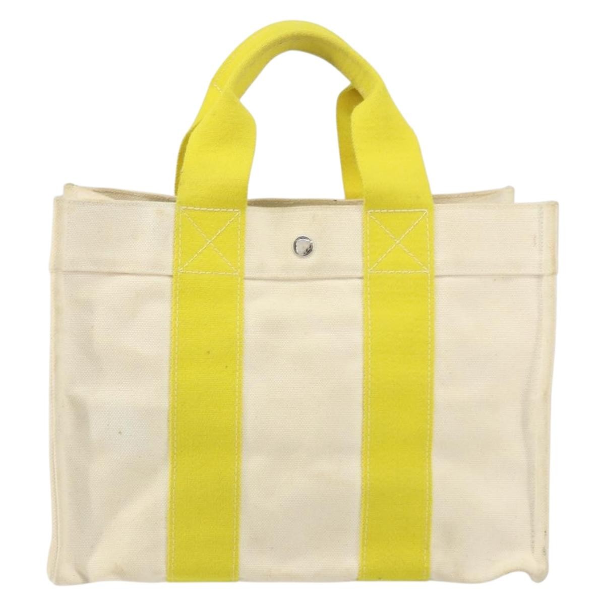 Hermes Bora Bora Tote Toile, BEIGE, CANVAS, Tote bag