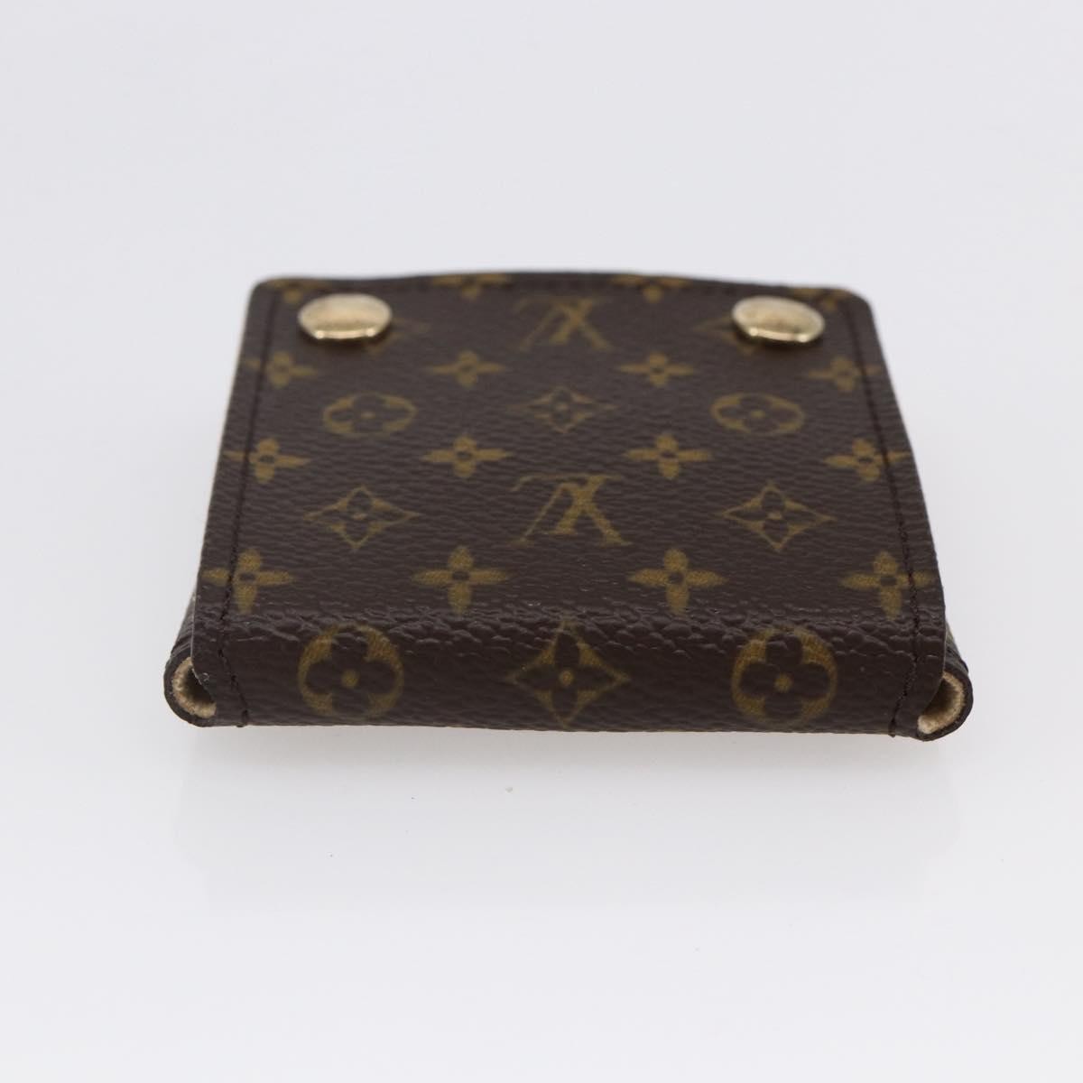 Louis Vuitton CASE JEWELRY BOX Canvas, BROWN, CANVAS, Wallets