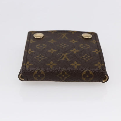 Louis Vuitton CASE JEWELRY BOX Canvas, BROWN, CANVAS, Wallets