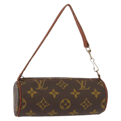 Louis Vuitton Papillon Pochette Monogram Canvas, BROWN, CANVAS, Clutche & pouche