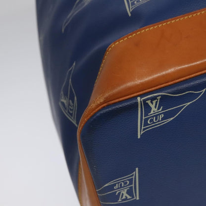 Louis Vuitton Cup Sac Marin Bandouliere Bag Coated Canvas, BLUE, CANVAS, Shoulder bag