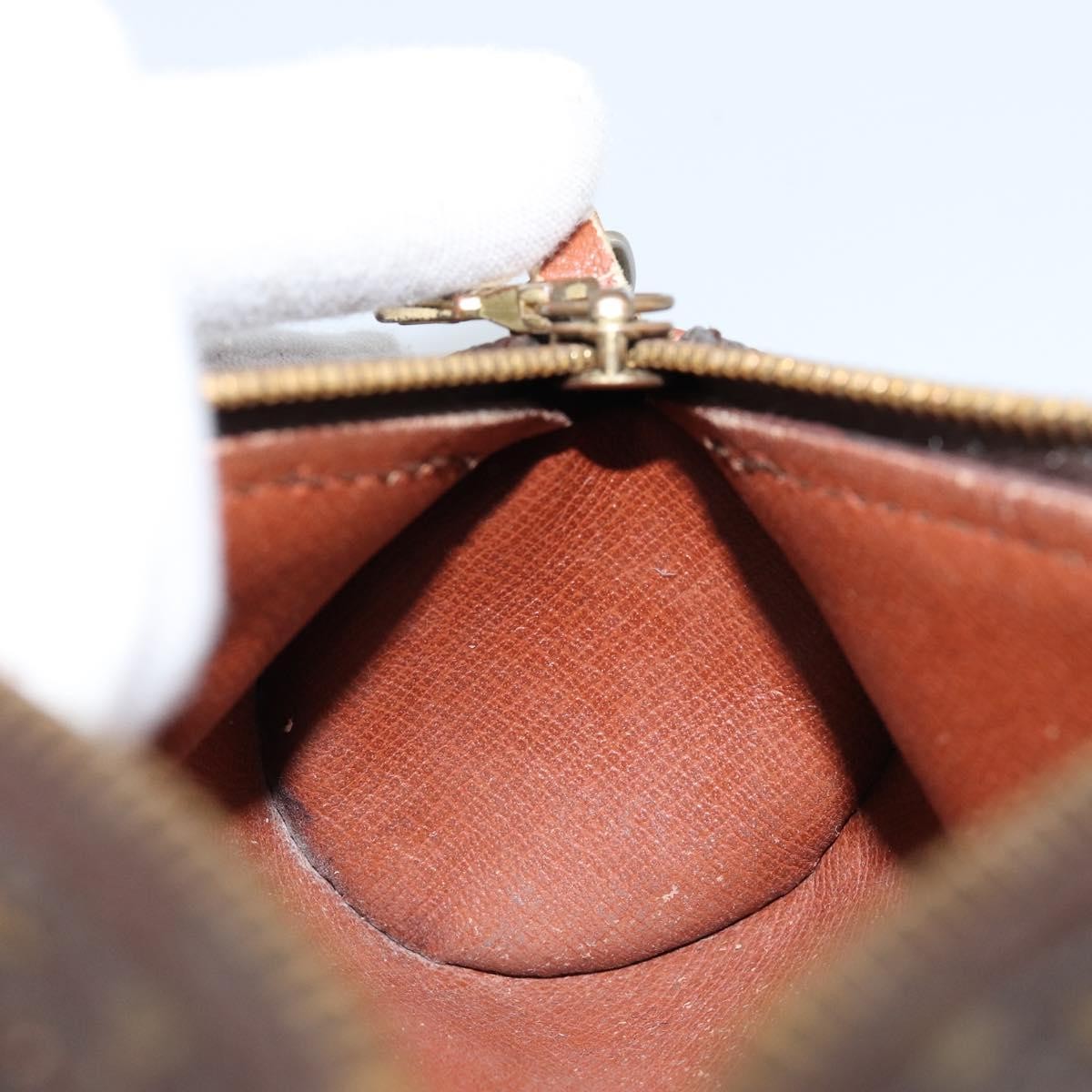 Louis Vuitton Papillon Pochette Monogram Canvas, BROWN, CANVAS, Clutche & pouche