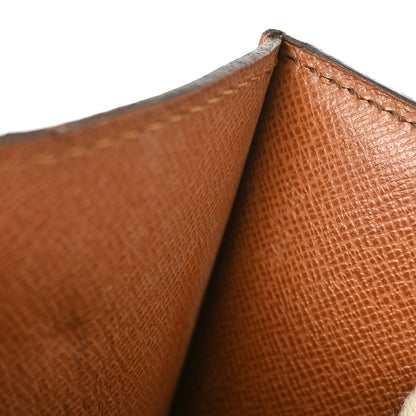 Louis Vuitton Malesherbes Handbag Monogram Canvas, BROWN, CANVAS, Handbag