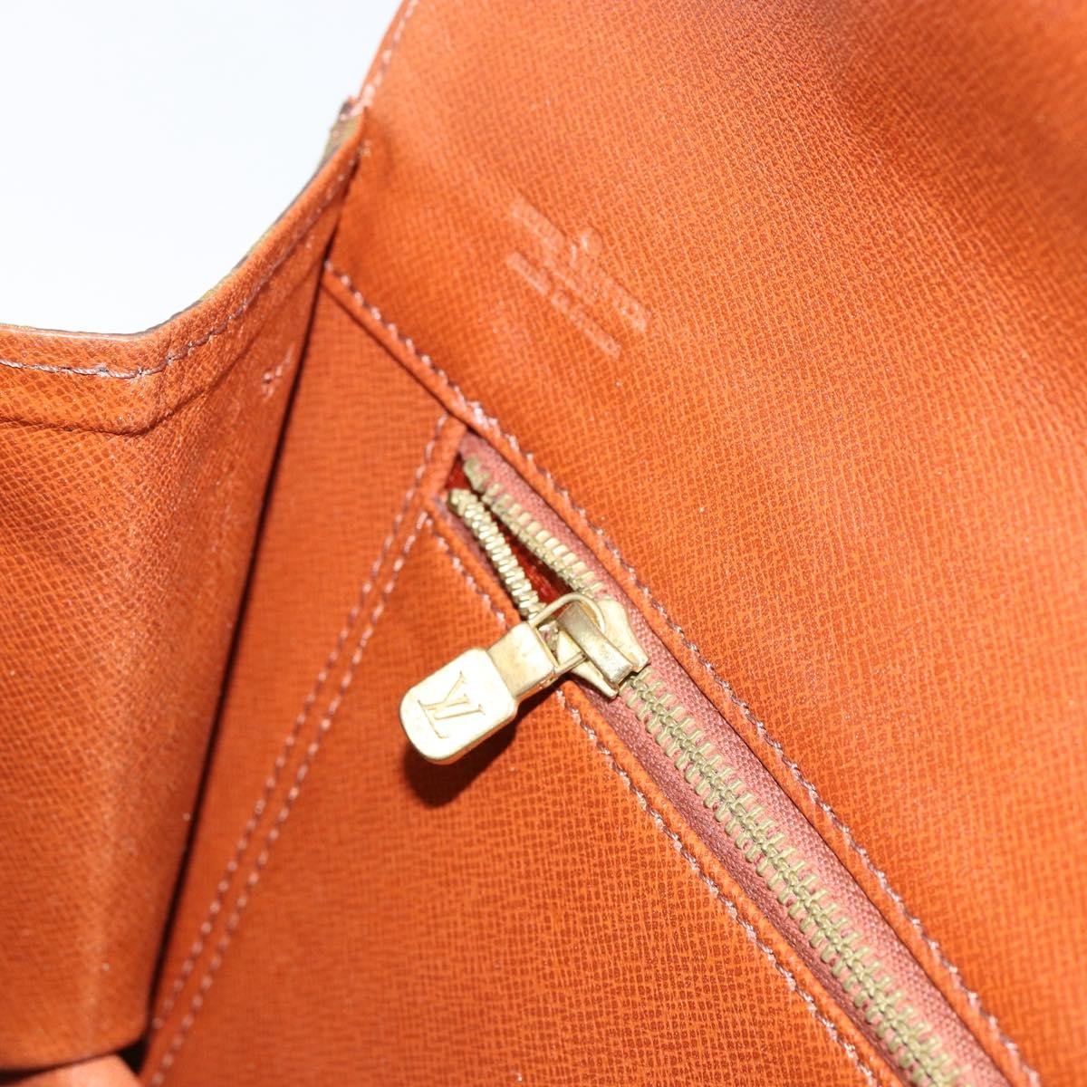 Louis Vuitton Dame Pochette Monogram Canvas, BROWN, CANVAS, Clutche & pouche