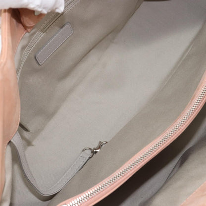 Chanel CC Sea Hit Tote Quilted Iridescent Calfskin, PINK, LEATHER, Shoulder bag