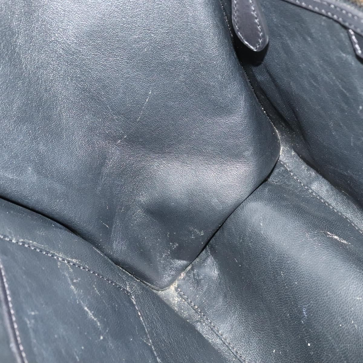 Celine Bicolor Luggage Bag Nubuck, GREEN, LEATHER, Handbag