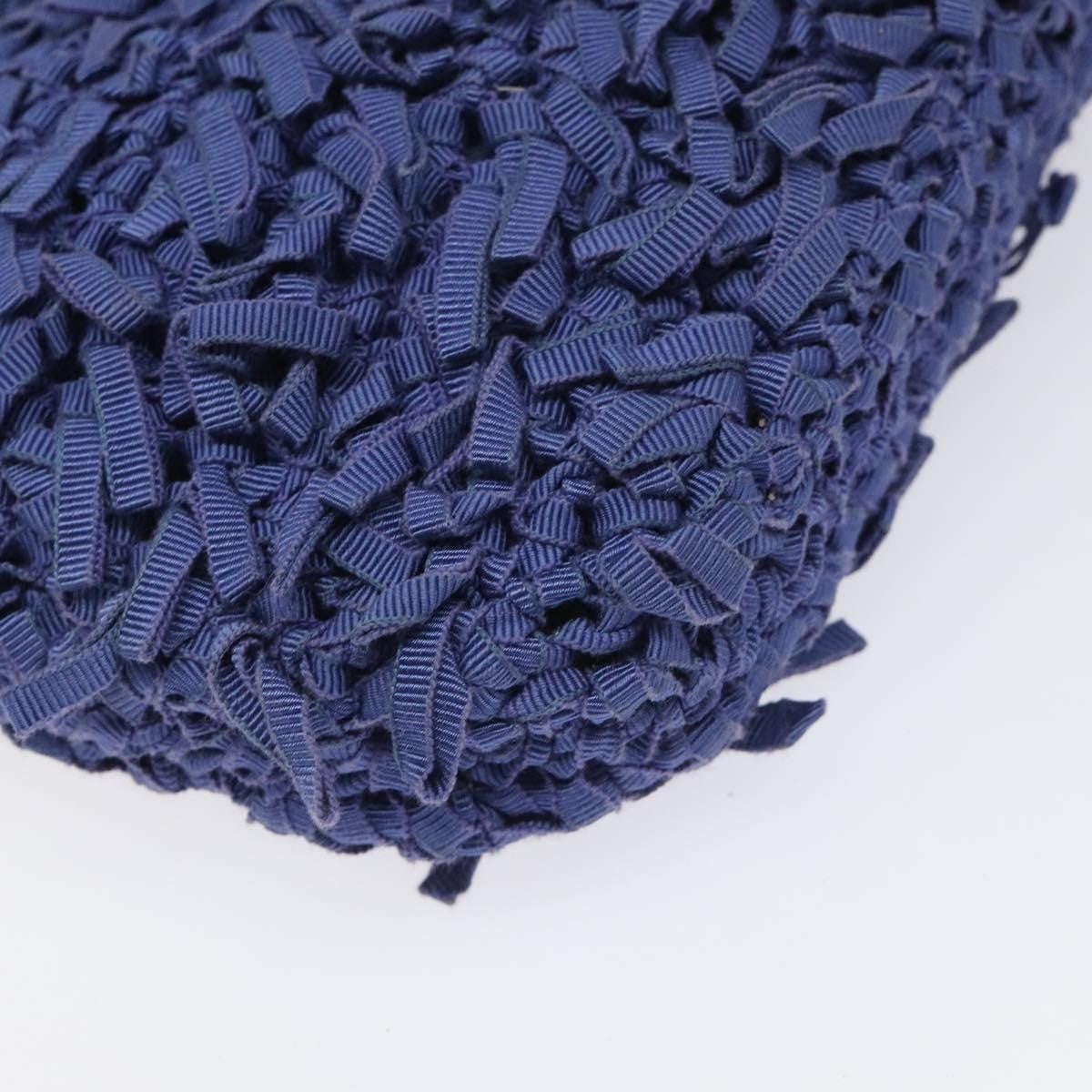 Salvatore Ferragamo Gancini Shoulder Bag Canvas, BLUE, CANVAS, Shoulder bag