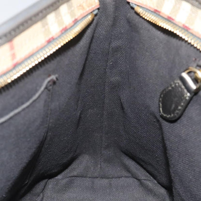 Burberry Regent Tote Haymarket Coated Canvas, BEIGE, PVC, Tote bag