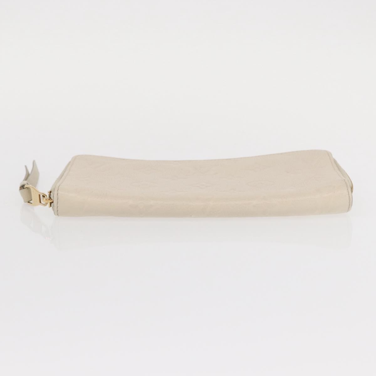 Louis Vuitton Zippy Wallet NM Leather Empreinte, WHITE, LEATHER, Wallets