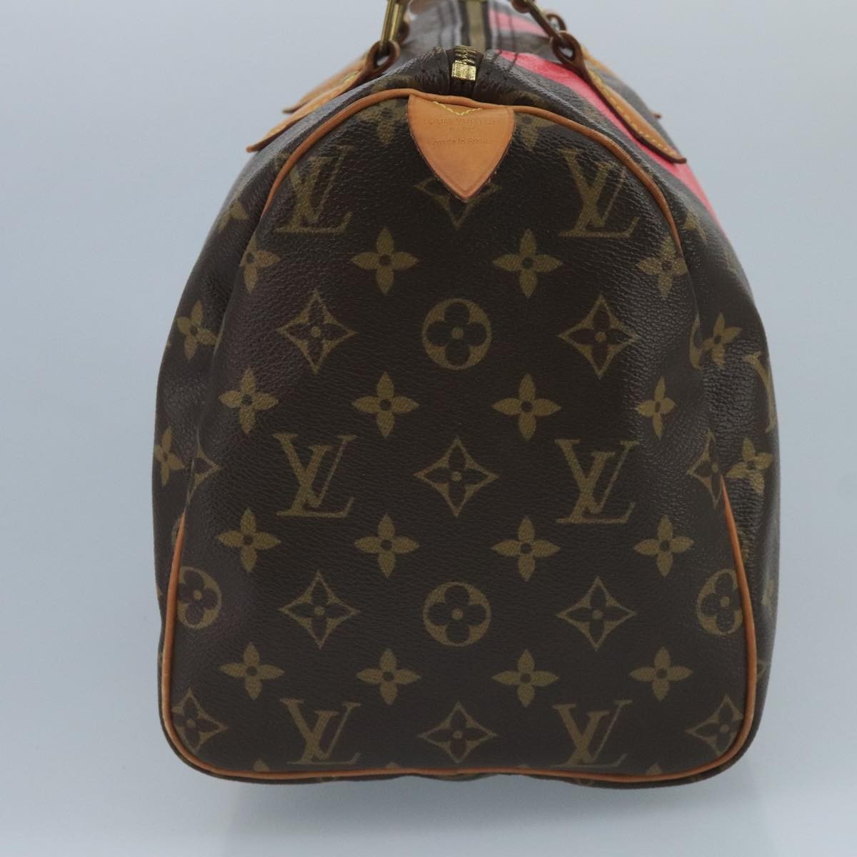 Louis Vuitton Speedy Handbag Limited Edition V Monogram Canvas, BROWN, CANVAS, Handbag