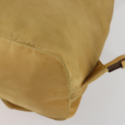 Prada Double Front Pocket Backpack Tessuto, BEIGE, NYLON, Backpack