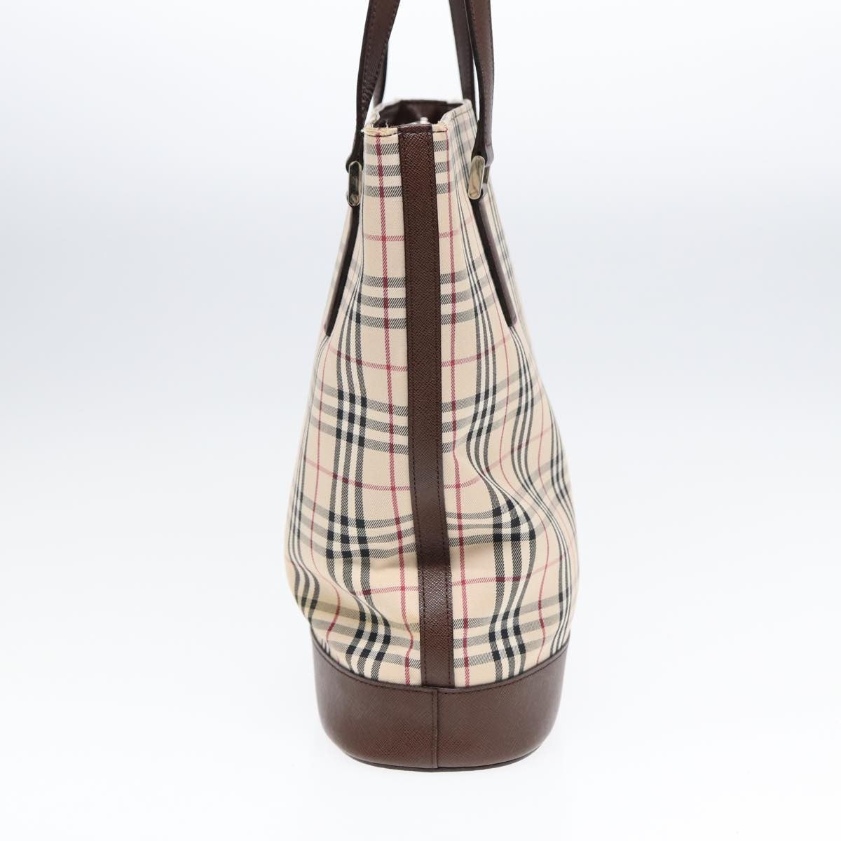 Burberry Nova Check Tote canvas check pattern, BEIGE, CANVAS, Tote bag