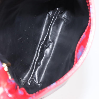 Bottega Veneta Butterfly shoulder bag PVC with Leather, RED, PVC, Shoulder bag