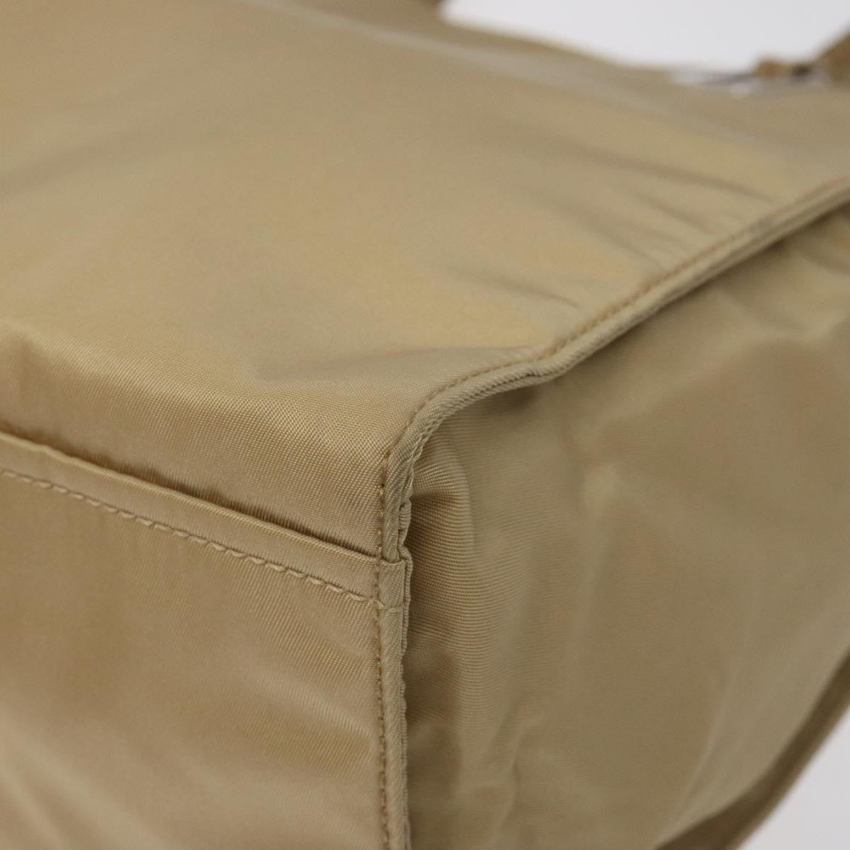 Prada Open Tote Tessuto, BEIGE, NYLON, Tote bag