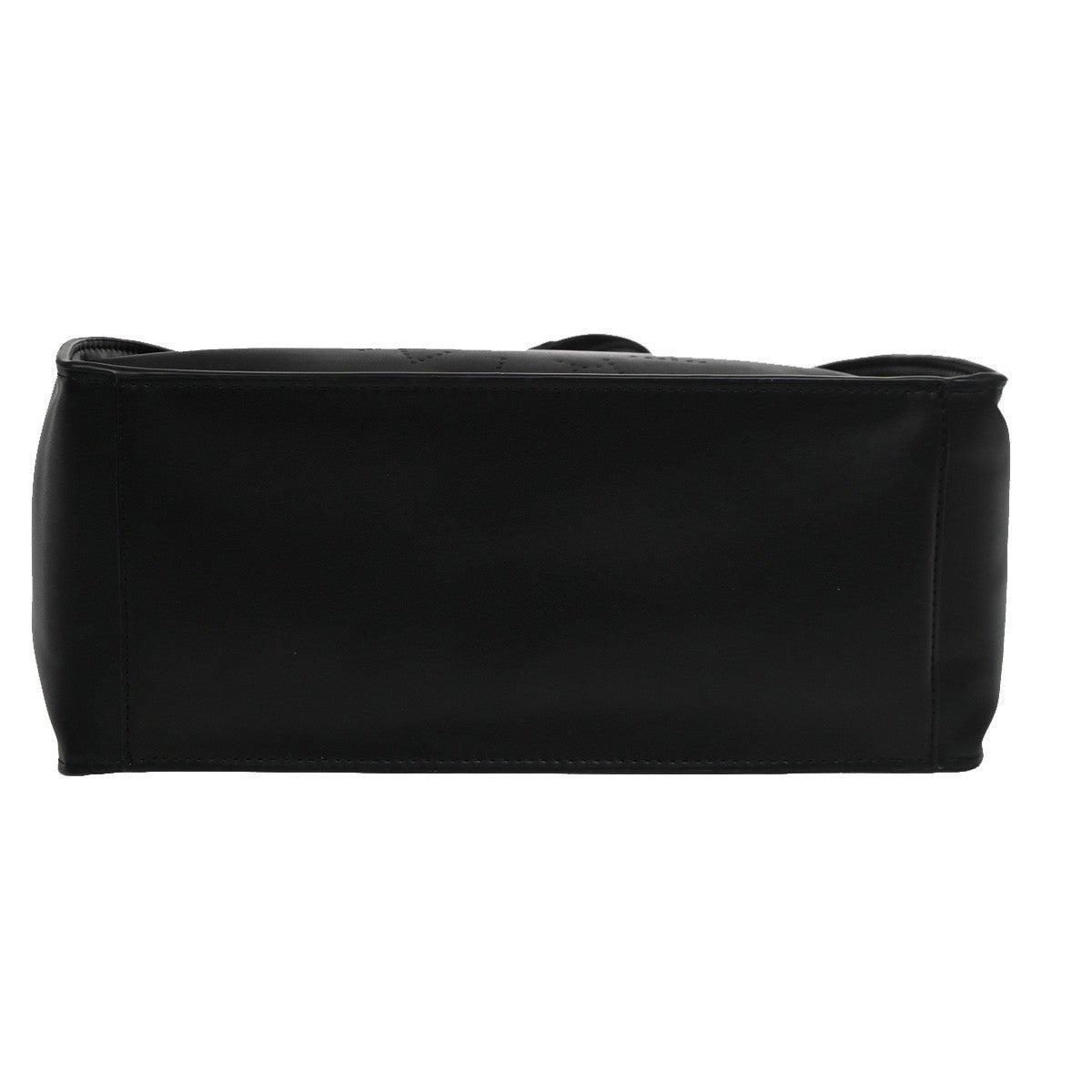 Stella McCartney Alter Tote Perforated Faux Leather, BLACK, FAUX_FUR, Tote bag