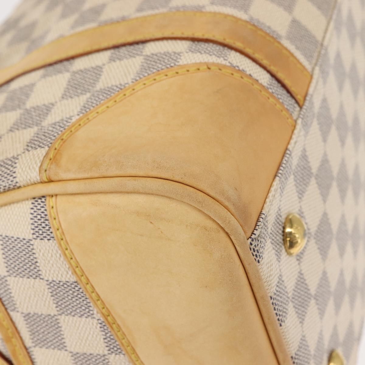 Louis Vuitton Berkeley Handbag Damier, BEIGE, CANVAS, Handbag