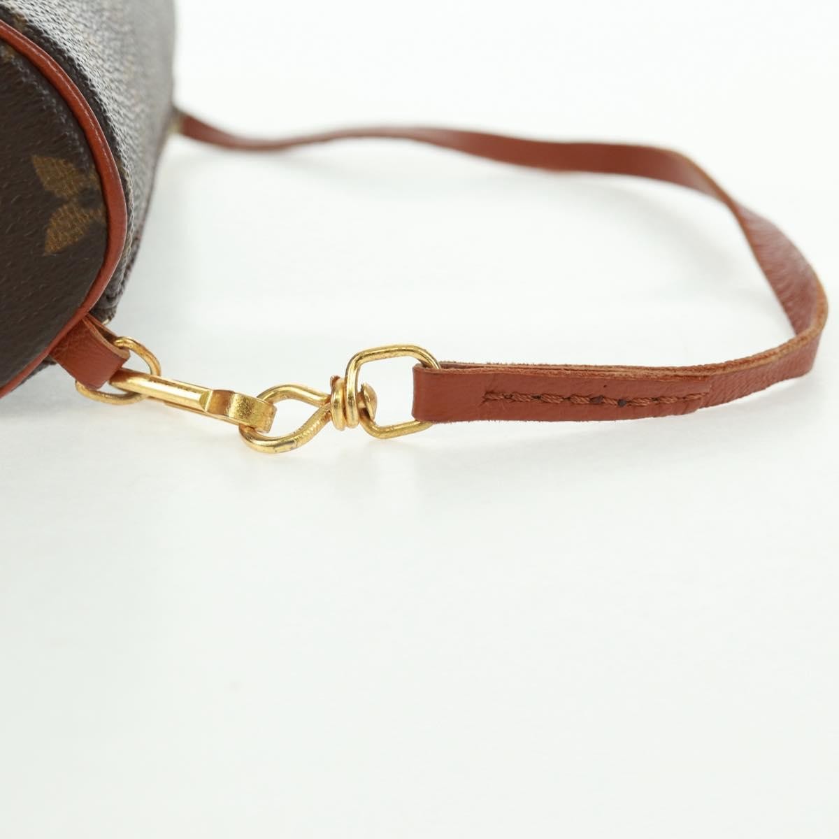 Louis Vuitton Papillon Pochette Monogram Canvas, BROWN, CANVAS, Clutche & pouche