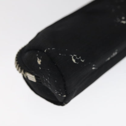 Chanel Travel Line Pen Case Nylon, BLACK, NYLON, Wallets