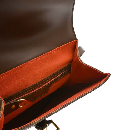 Louis Vuitton Soho Backpack Damier, BROWN, CANVAS, Backpack