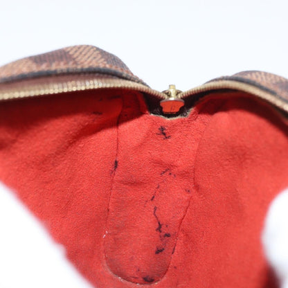 Louis Vuitton Ipanema Pochette Damier, BROWN, CANVAS, Clutche & pouche