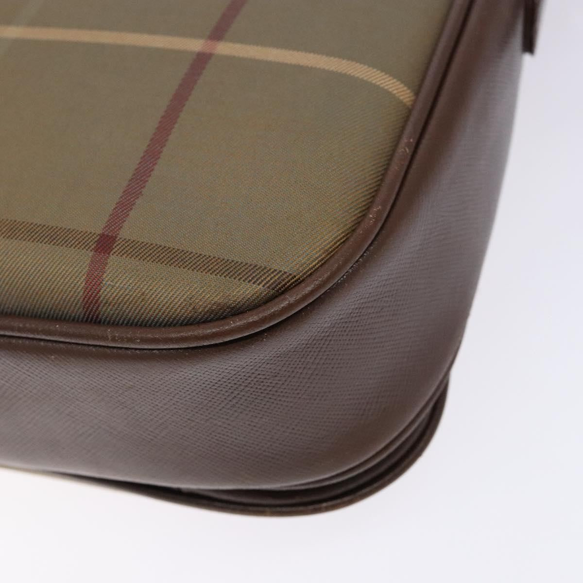 Burberry Nova check Shoulder bag Canvas, BEIGE, CANVAS, Shoulder bag