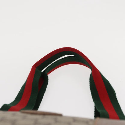 Gucci Sherry Line Tote Canvas, BEIGE, PVC, Tote bag