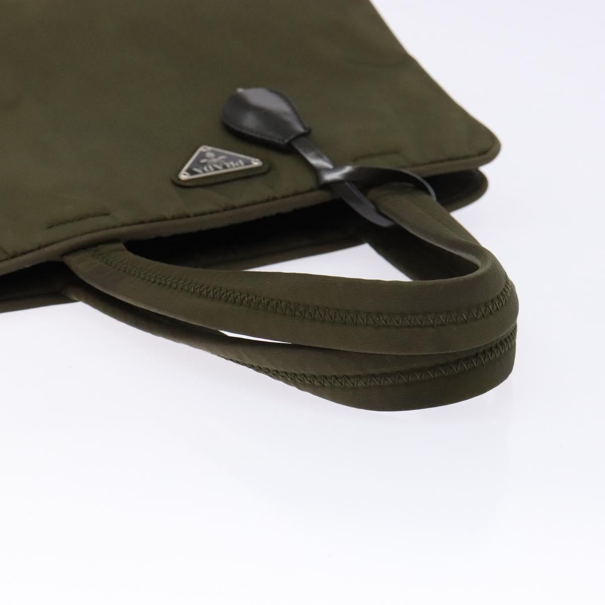 Prada Tote Vitello Daino Vitello Daino, GREEN, NYLON, Tote bag