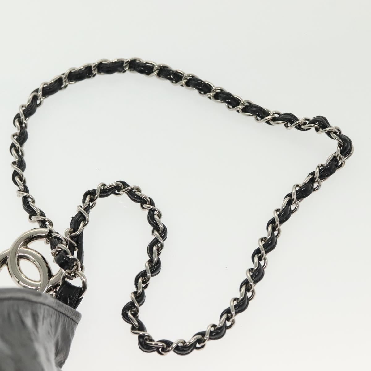 Chanel Bon Bon Pyramid Wristlet Patent, BLACK, PATENT_LEATHER, Shoulder bag
