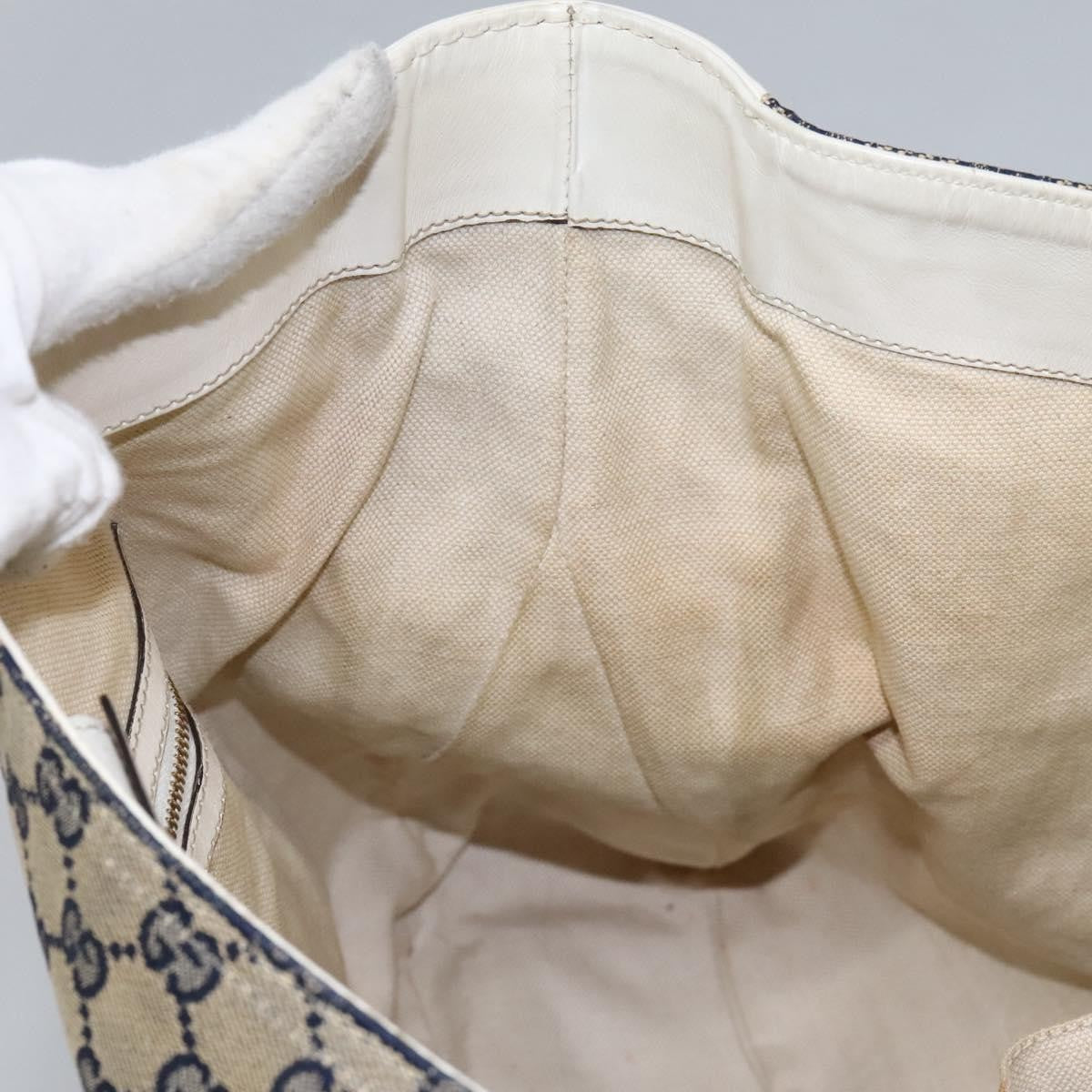 Gucci Heritage Web Hobo GG Canvas, NAVY, CANVAS, Shoulder bag