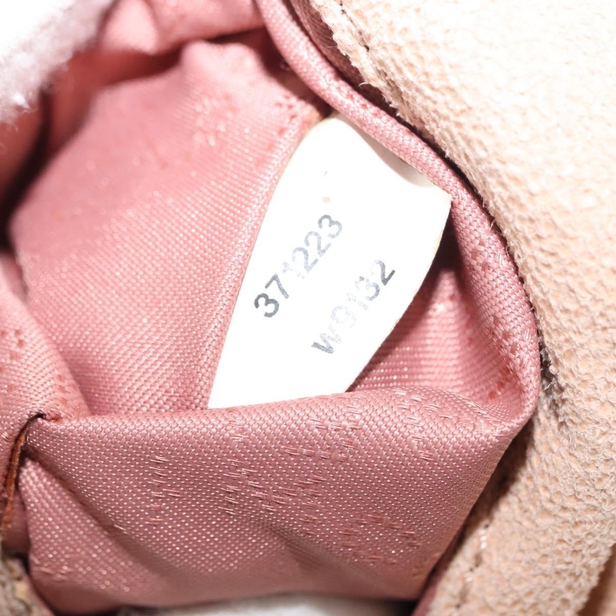 Stella McCartney Falabella Fold Over Crossbody Bag Suede, PINK, SUEDE, Crossbody bag