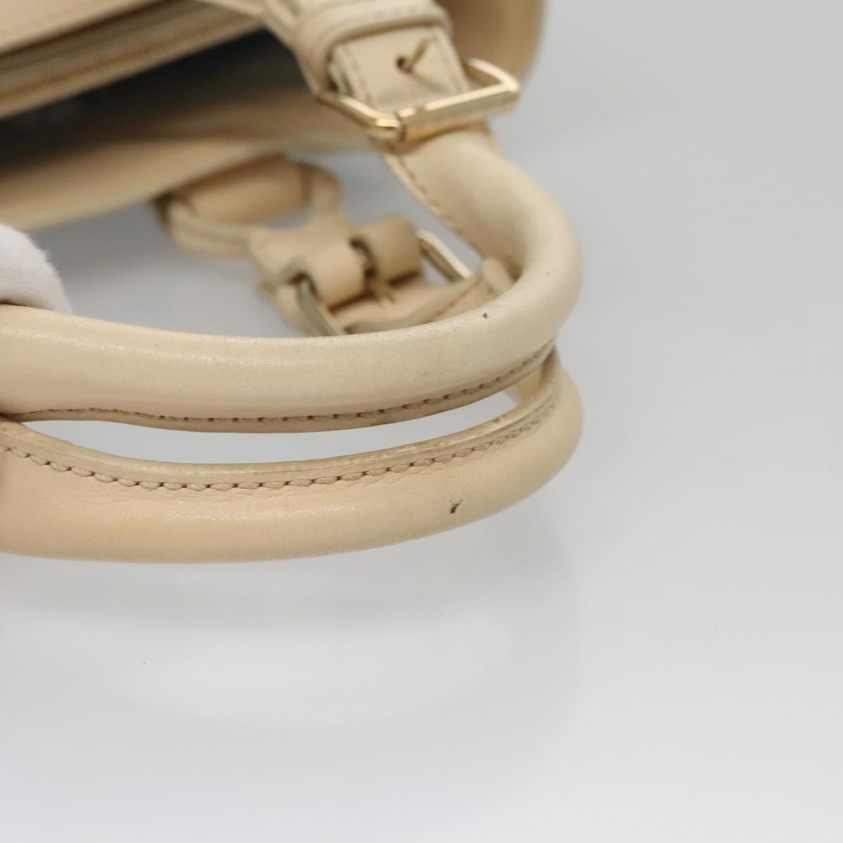 Celine Boogie Satchel Leather, BLUE, LEATHER, Handbag