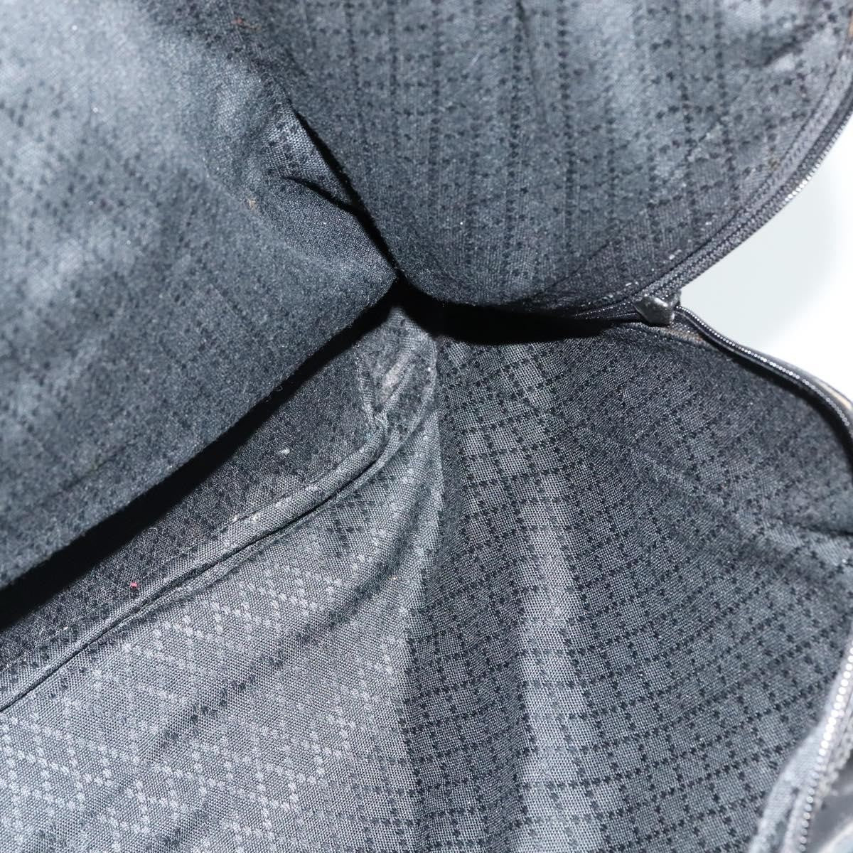 Gucci Vintage Boston Bag Canvas, BLACK, CANVAS, Travel bag