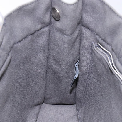 Hermes Fourre Tout Tote Canvas, GRAY, CANVAS, Tote bag