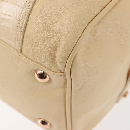 Balenciaga Vintage handbag Leather, BEIGE, LEATHER, Handbag