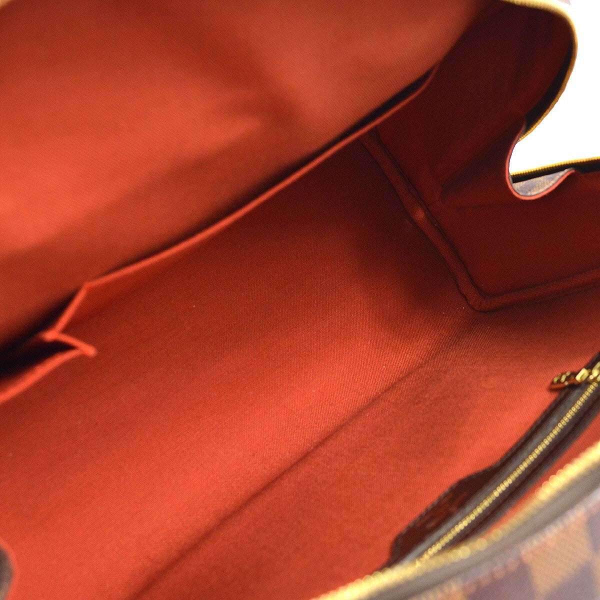 Louis Vuitton Nolita Satchel Damier, BROWN, CANVAS, Handbag