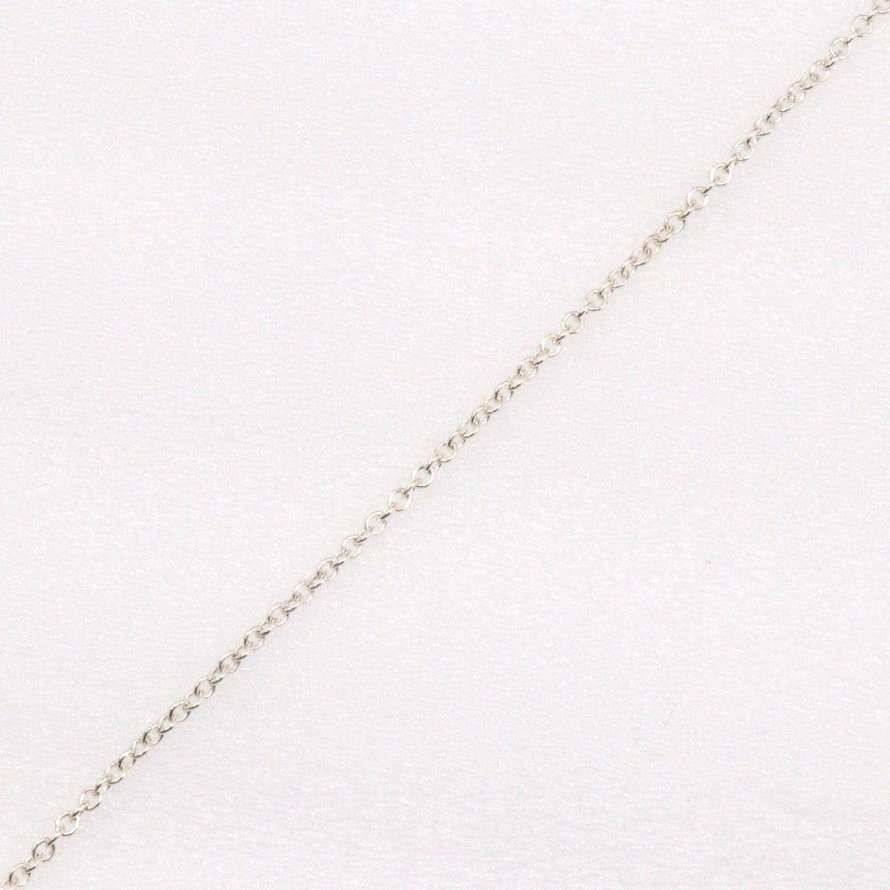 Tiffany & Co. Elsa Peretti Open Heart Pendant Necklace Sterling Silver, SILVER, SILVER, Necklace