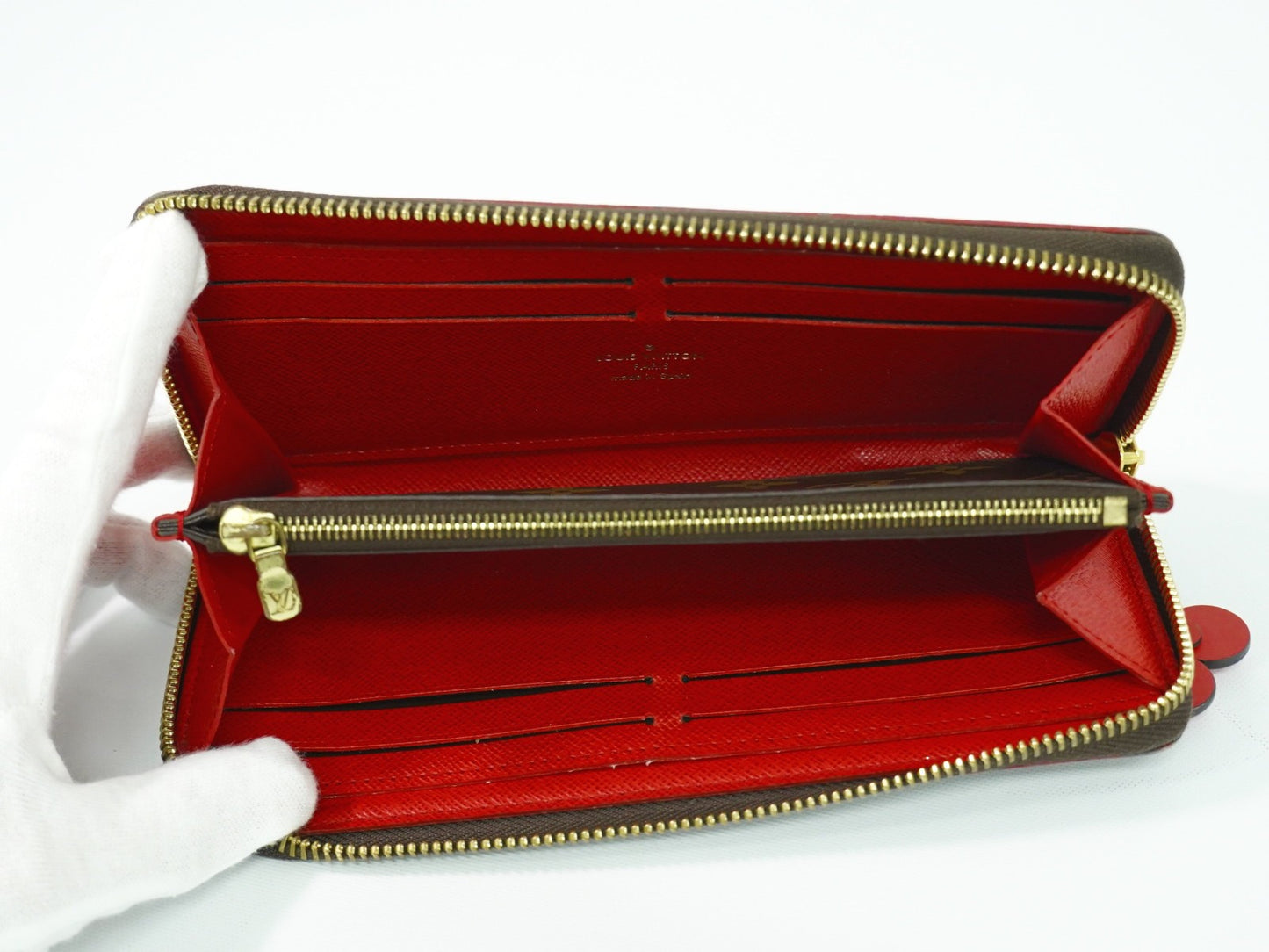 Louis Vuitton Clemence Wallet Monogram Canvas, BROWN, CANVAS, Wallets