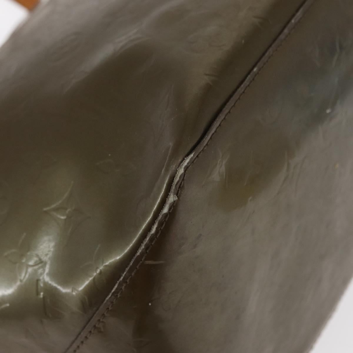 Louis Vuitton Bellevue Handbag Monogram Vernis, BROWN, PATENT_LEATHER, Tote bag